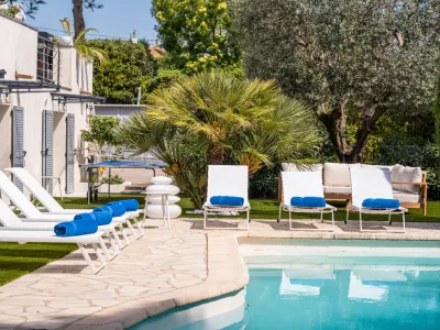 Elegant 6-Bedroom Cannes Villa with Pool, Spa & Terrace