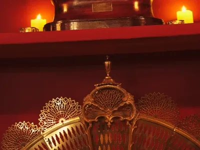 Vintage cocktail bar