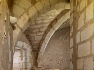 12th century vaulted cellar in the heart of Tours