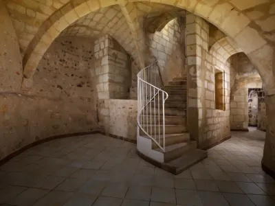 12th century vaulted cellar in the heart of Tours