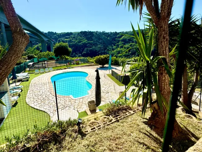 Espace Extérieur Privatif avec Piscine et Jardin à Nice