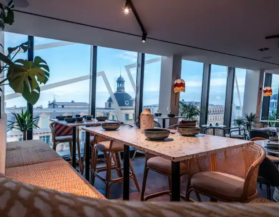 Stylish Unique Hotel with Rooftop & Meeting Spaces in Nice
