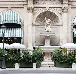 Iconic Parisian restaurant in the Opéra district