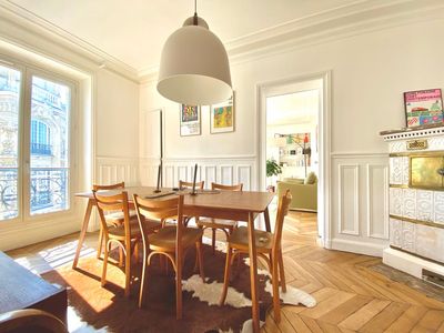 Haussmann-Style Paris Flat for Photo & Film Shoots