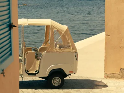 Authentique terrasse ensoleillée