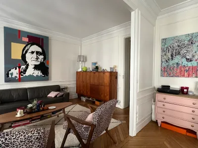 Haussmann-Style Parisian Flat for Events | 100m² with Balcony