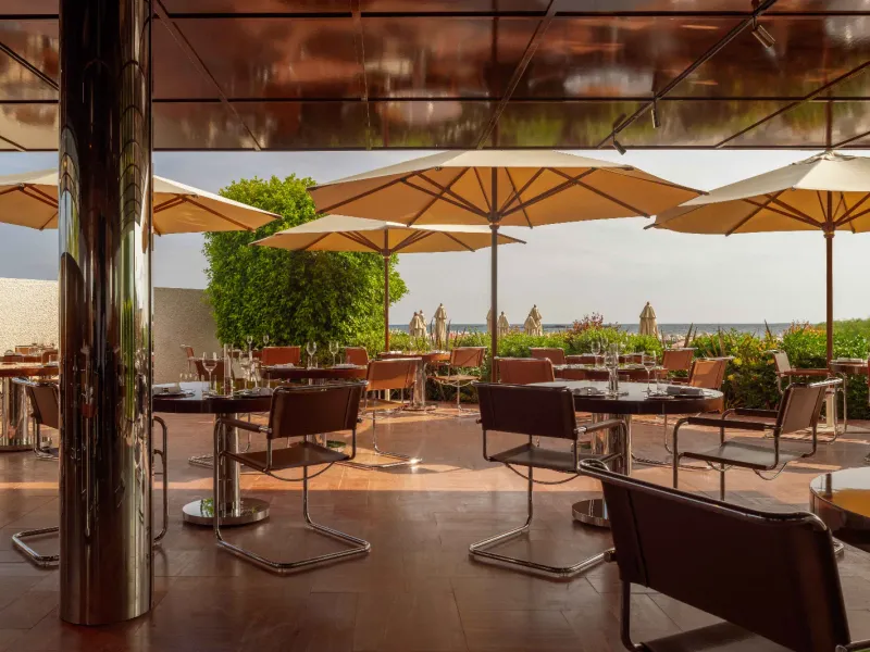 Mediterranean fusion restaurant