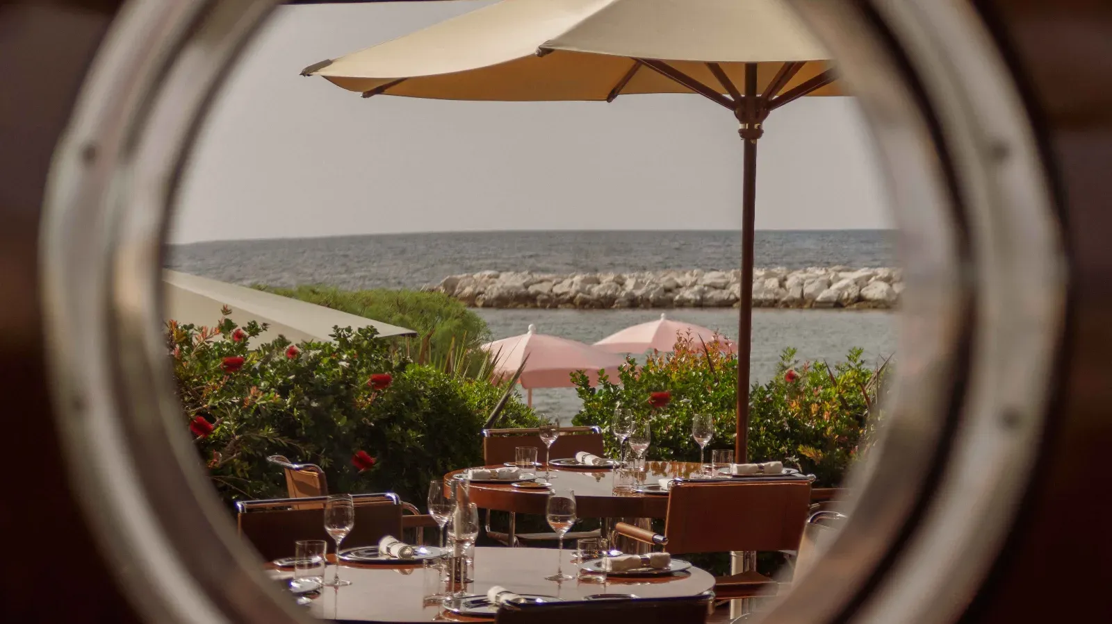 Mediterranean fusion restaurant