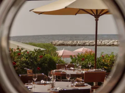 Mediterranean fusion restaurant