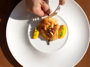 Mediterranean fusion restaurant
