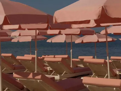 Private beach and restaurant terrace - Between fine sand and sunny terrace