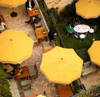 Hidden Terrace Café for Memorable Events in Paris