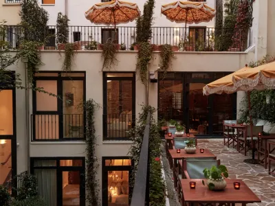 Hidden Terrace Café for Memorable Events in Paris