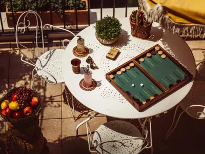 Hidden Terrace Café for Memorable Events in Paris