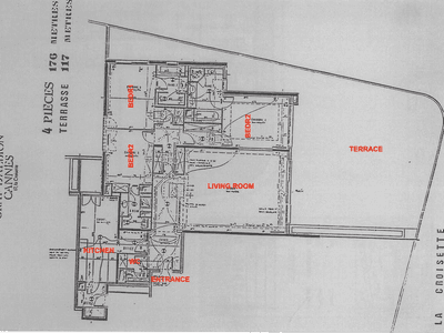 3 bedrooms apartment with terrace ideal for side events to congresses