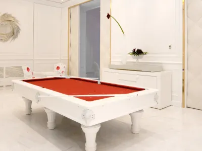 Intimate salon for private cocktails