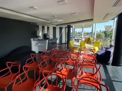 Modern Riverside Venue in Lyon with Panoramic Terrace