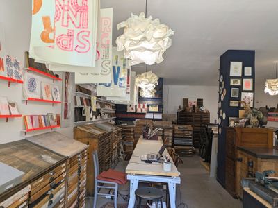 Vintage Letterpress Workshop in Toulouse | Creative Event Space