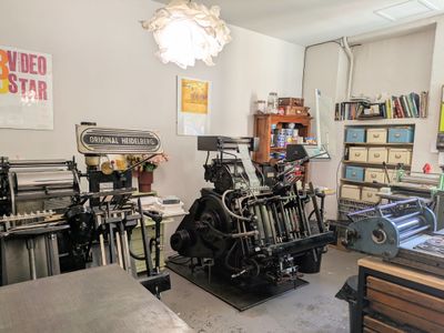 Vintage Letterpress Workshop in Toulouse | Creative Event Space