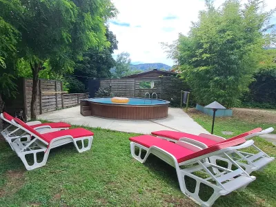 Charming Villa in Cévennes with Mountain Views & River Access