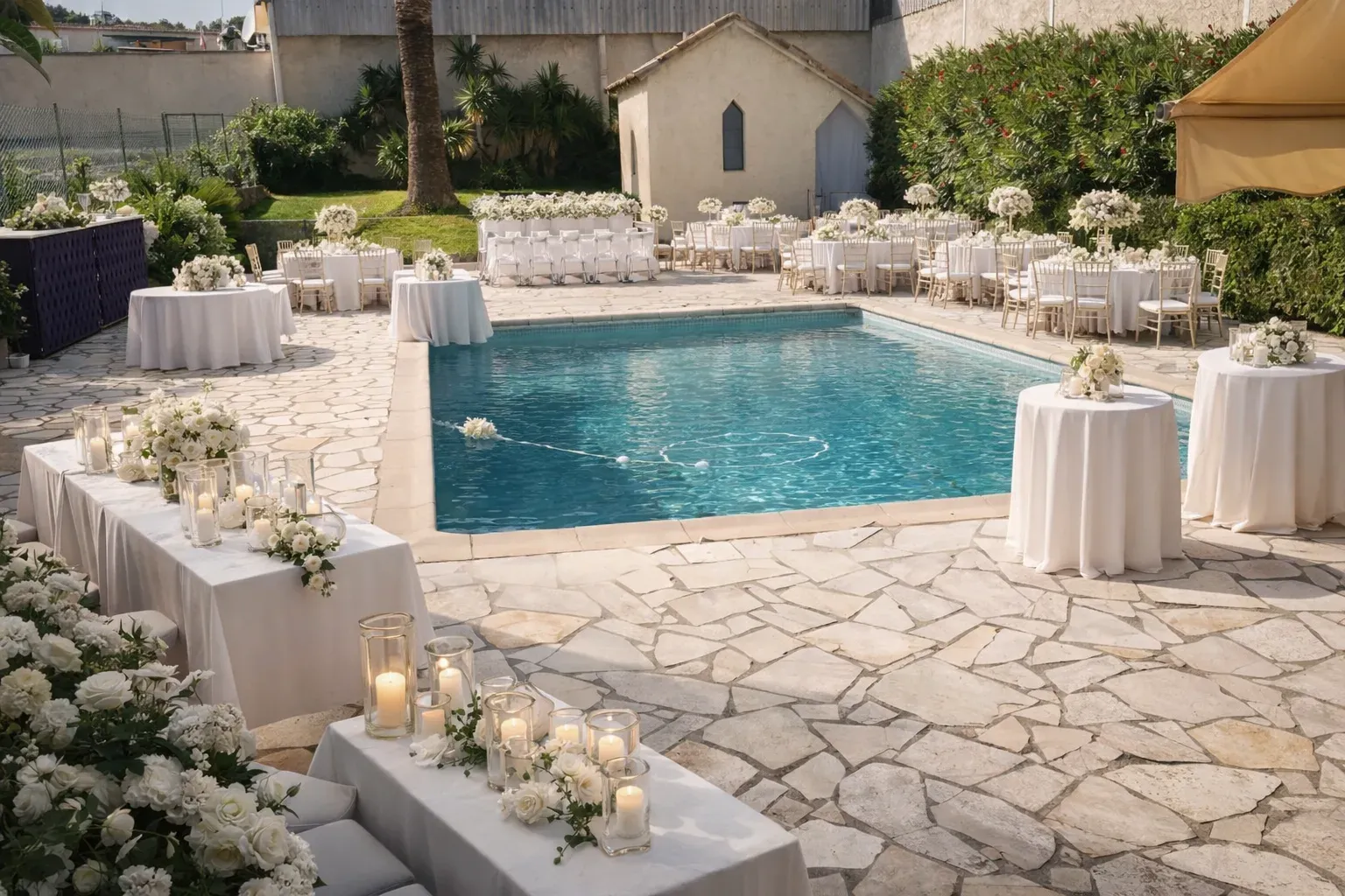 Elegant Event Hall Near Antibes | Art-Filled Venue for Weddings & More