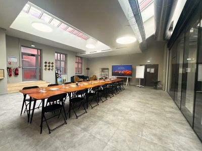 Modern Event Space with Glass Roof in Nice