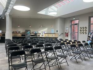 Modern Event Space with Glass Roof in Nice