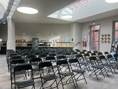 Modern Event Space with Glass Roof in Nice