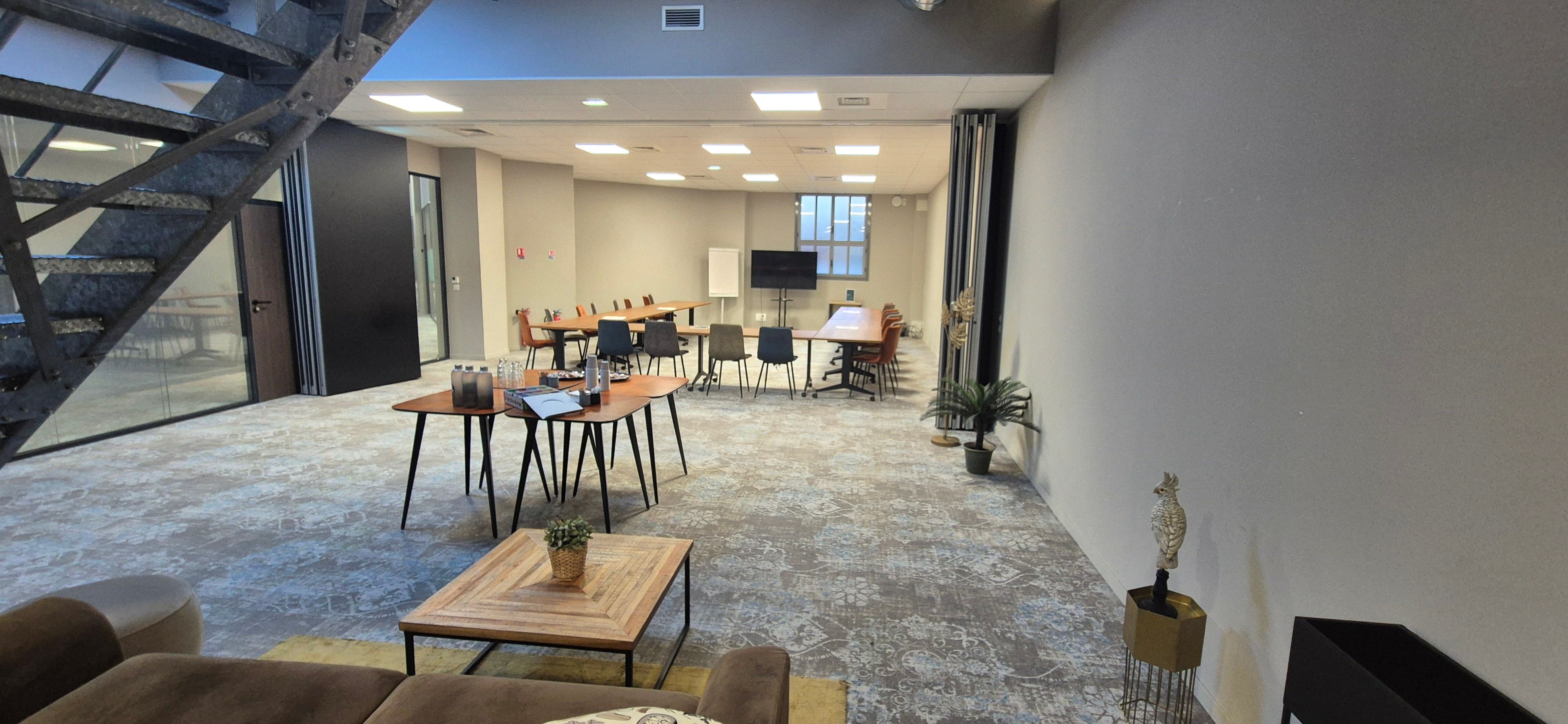 Salle de réunion Méditerranée + Tisanerie