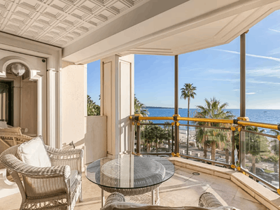 Luxueux Appartement Cannes 4 Chambres avec Vue Mer & Terrasse