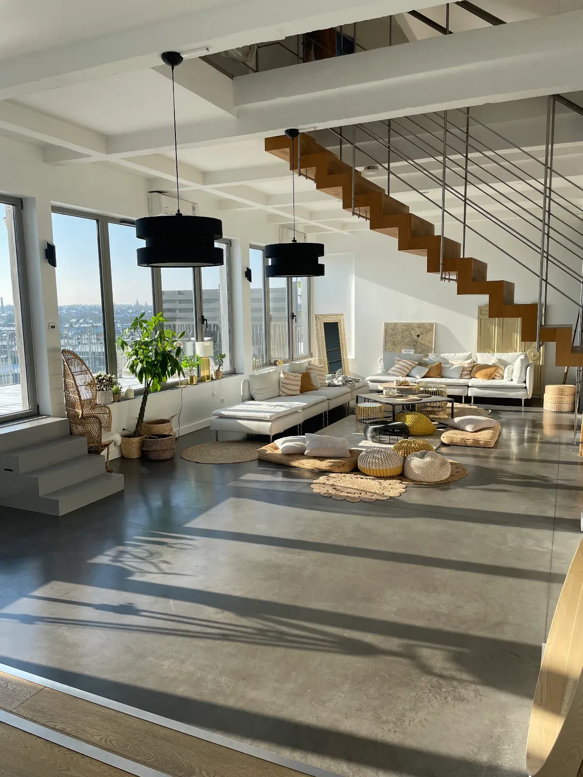 Loft Moderne avec Terrasse Panoramique | Lieu d'événement à Roubaix