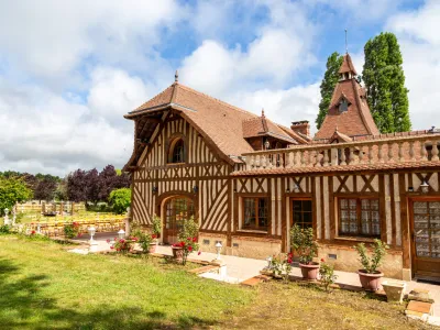 Elegant Normandy Estate for Events & Retreats Near Honfleur