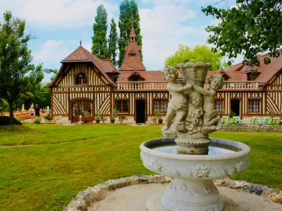 Elegant Normandy Estate for Events & Retreats Near Honfleur