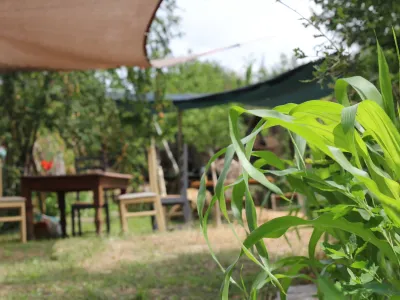 Nature Retreat Venue in Estoher with Mountain Views and Event Spaces