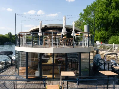 Chic Seine-Side Venue with Pool & Terraces in Paris