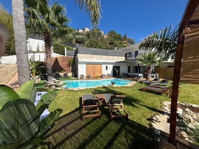 Elegant Villa with Pool & Sea View | Exclusive Events in Nice