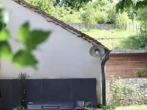 Terrace, garden and swimming pool in a renovated estate for seminars