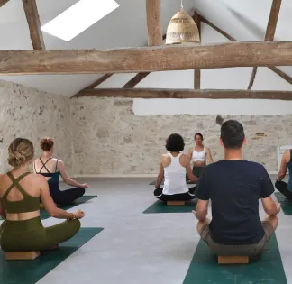 Salle de Bien-être dans une Ferme Rénovée près de Paris