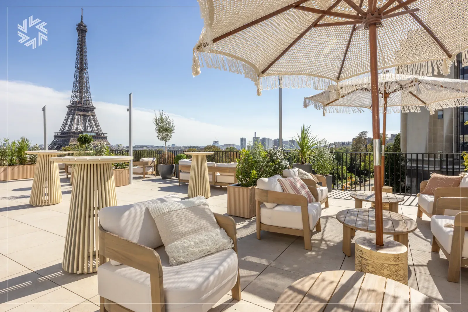 Eiffel Tower View Rooftop Terrace - Events in Paris 16th
