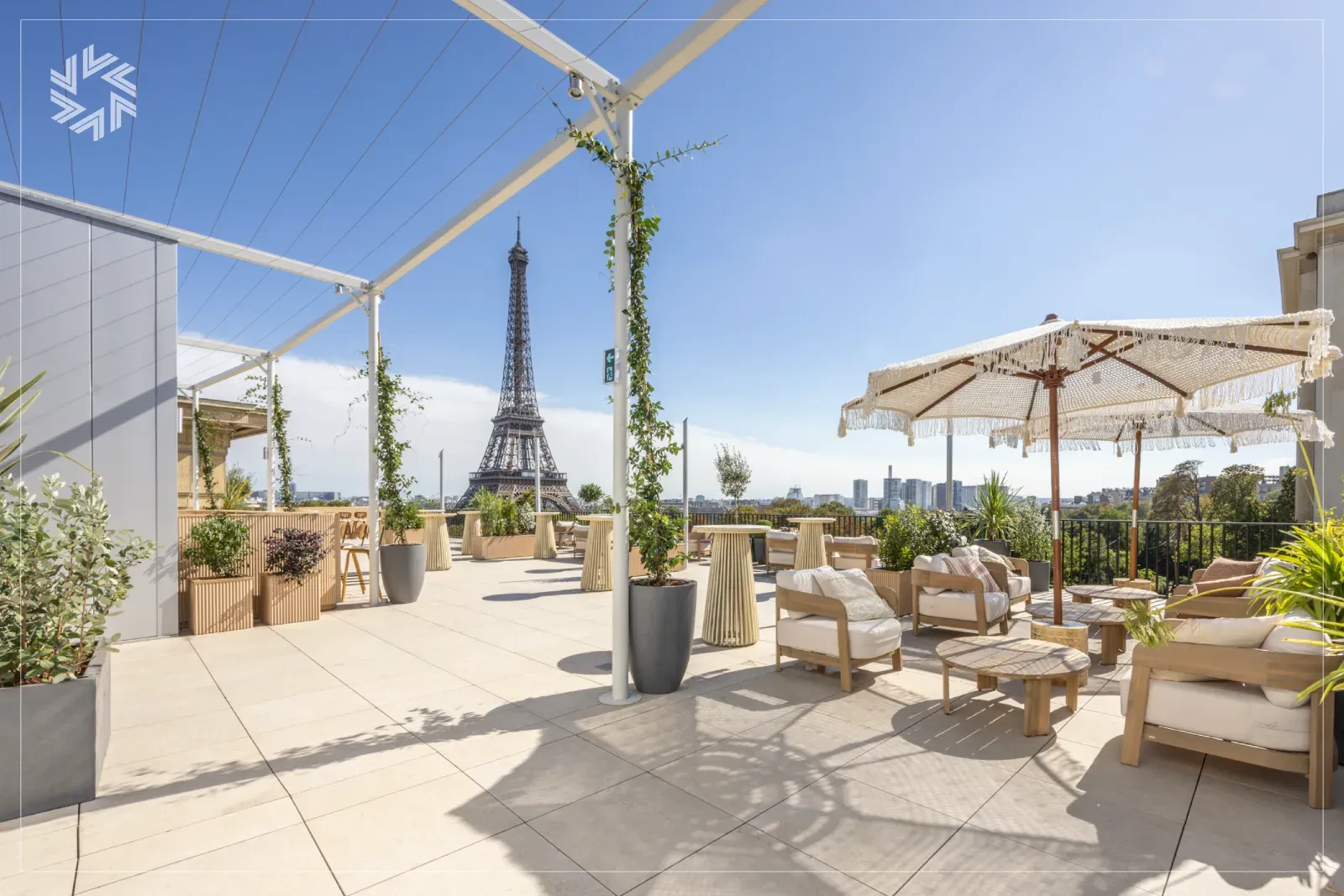 Eiffel Tower View Rooftop Terrace - Events in Paris 16th
