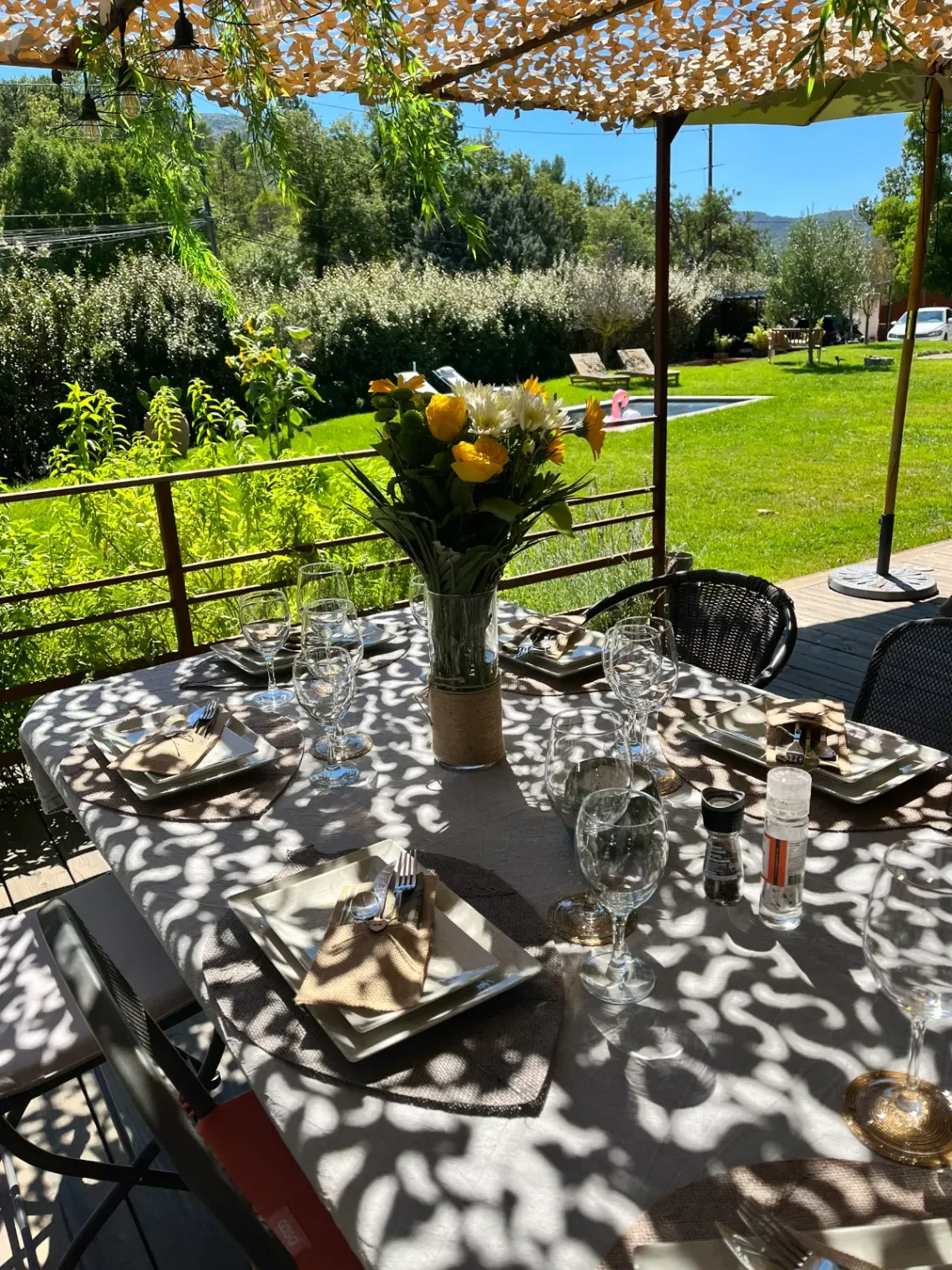 Garden with Swimming Pool & Bar | Private Events in Mazaugues (Var)