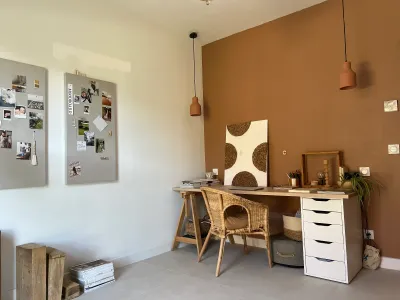 Californian-Balinese Style House for Events in Virelade