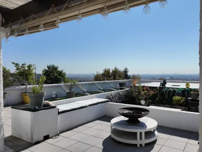 Panoramic Penthouse with 360° Terrace and view over Paris