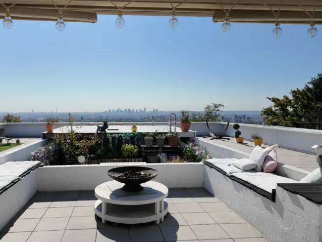 Panoramic Penthouse with 360° Terrace and view over Paris