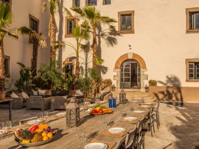 15th-Century Catalan Manor with Vineyard Views Near Barcelona