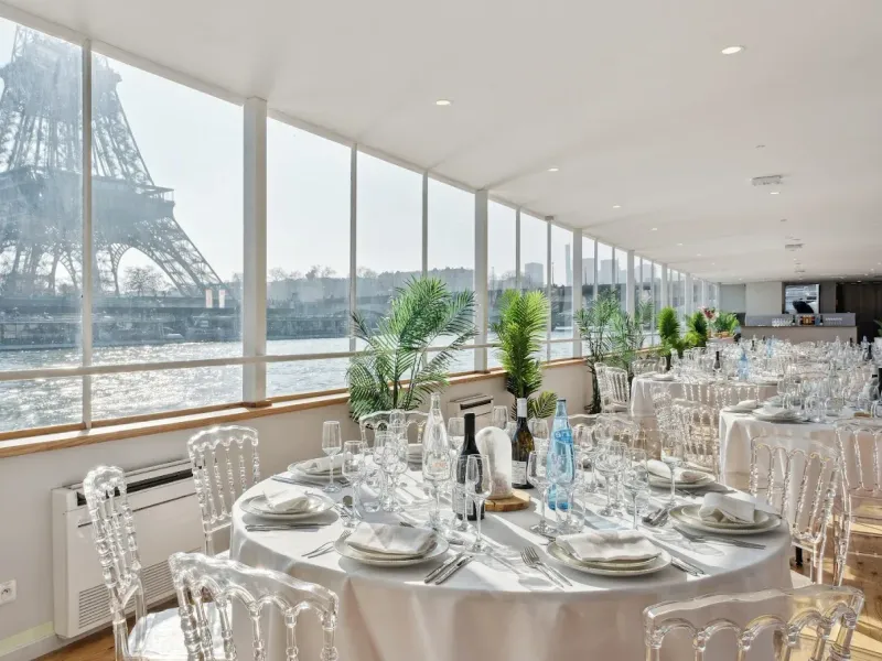 Private Boat for Events on the Seine Unique Paris Venue