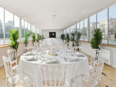 Private Boat for Events on the Seine Unique Paris Venue