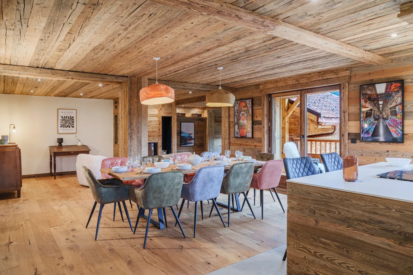 19th-Century Farmhouse with Mountain Views for Events & Retreats