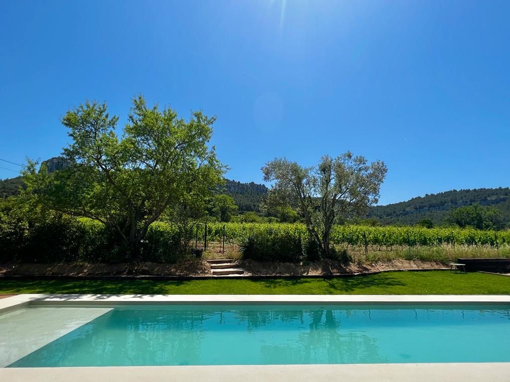 Villa Provençale Moderne pour Événements au Milieu des Vignes