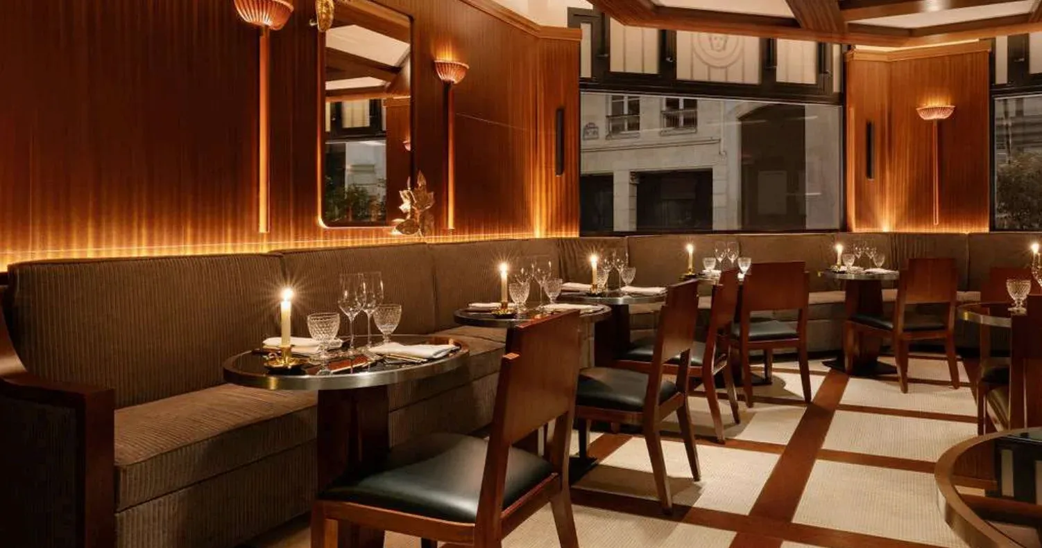 Restaurant transatlantique dans un hôtel de la rive gauche de Paris